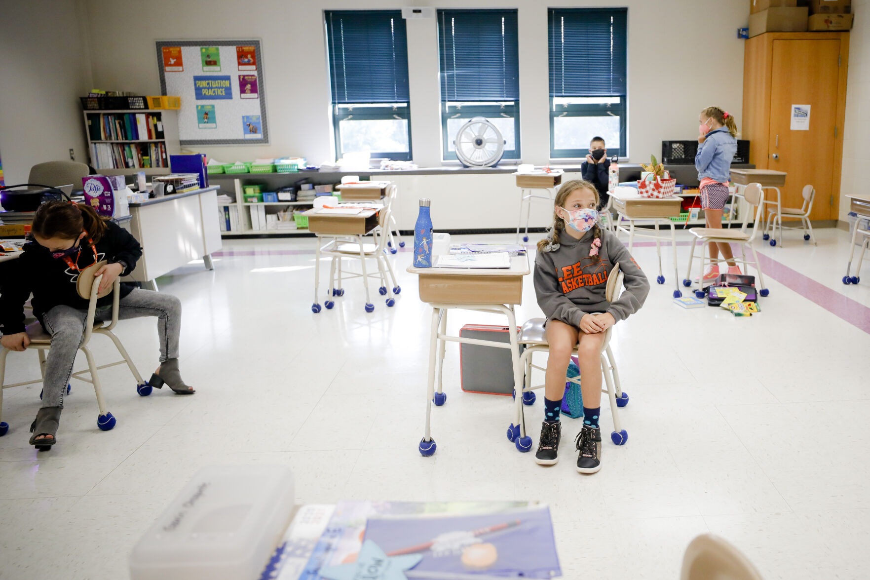 Kids at school